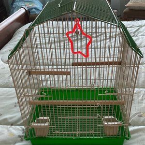 Birdcage for parakeet or canary
